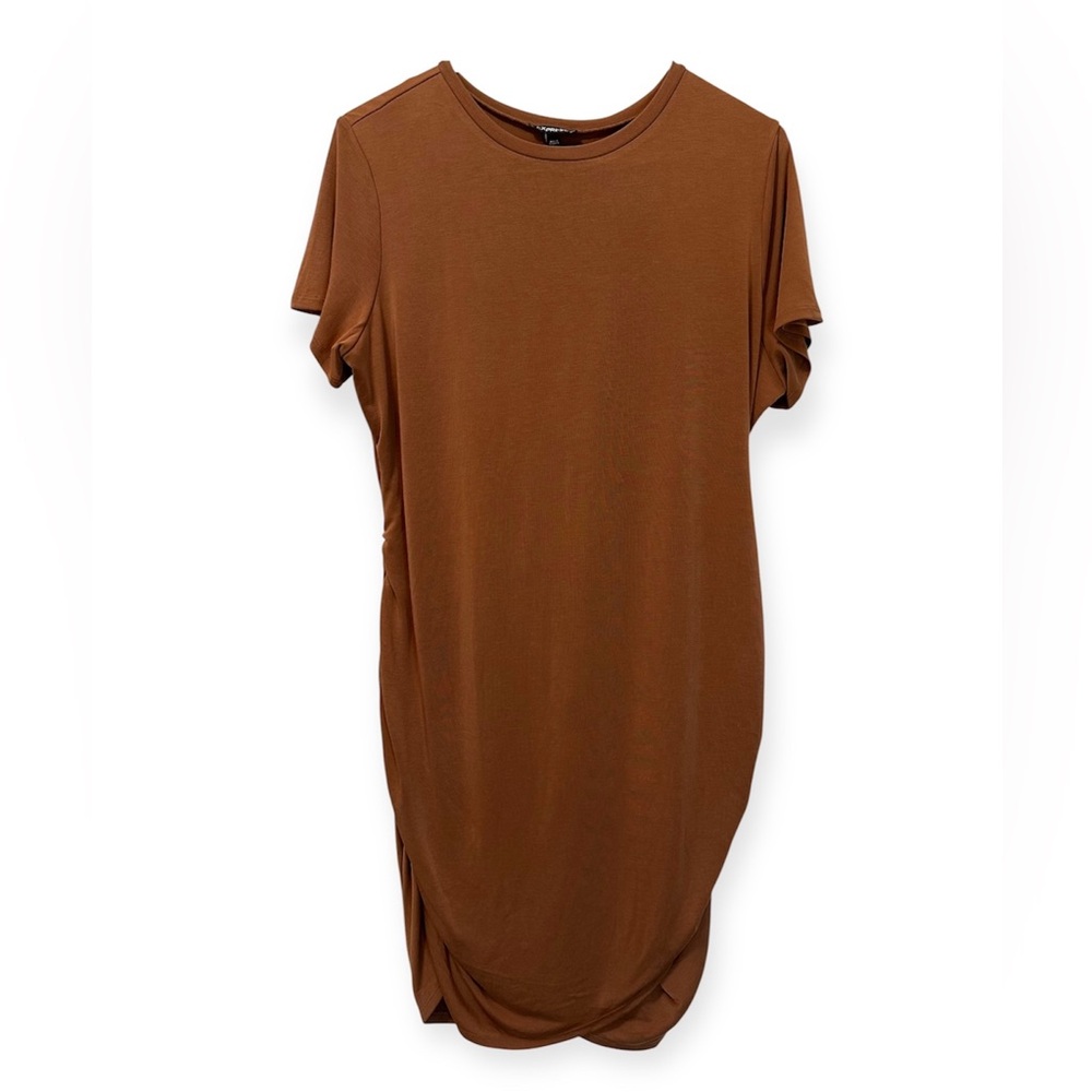 Express Ruched Short Sleeve Top